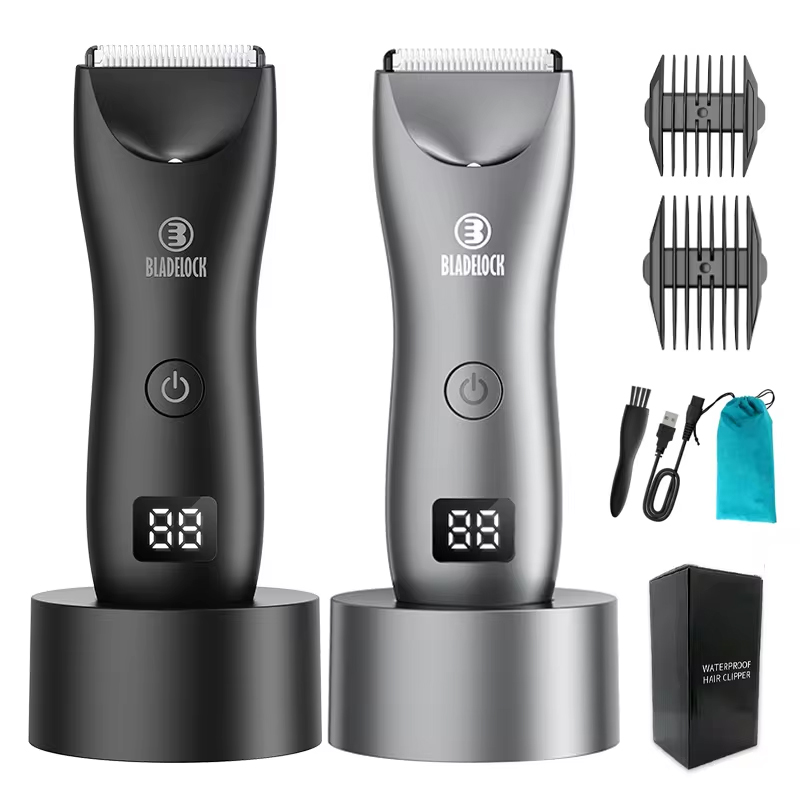 Men'S Grooming Hair - 男性用親密な陰毛除去電気鼠径部トリマー男性シェーバー敏感エリア用防水安全かみそり体毛