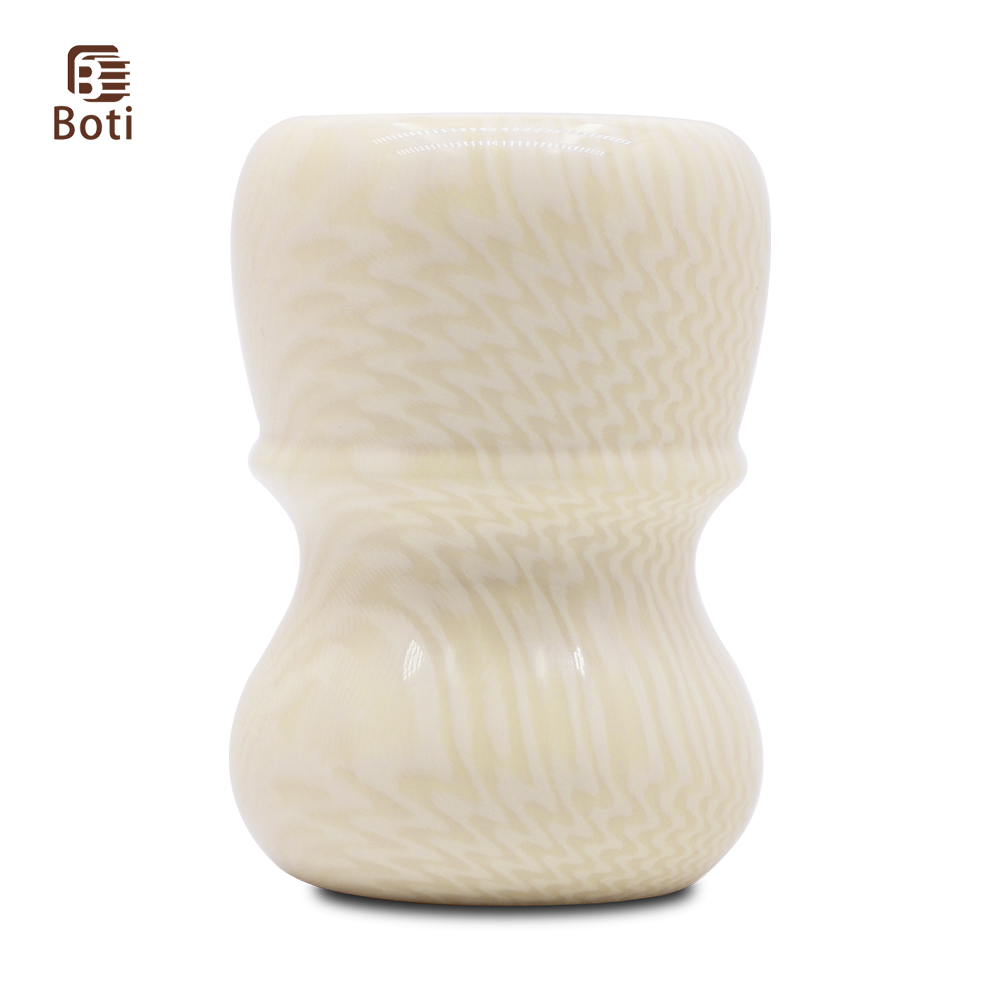 Shaving Bowl Soap - レトロなチーズクリーム,手作りのシェービングとあごひげのハンドル,男性用のあごひげ