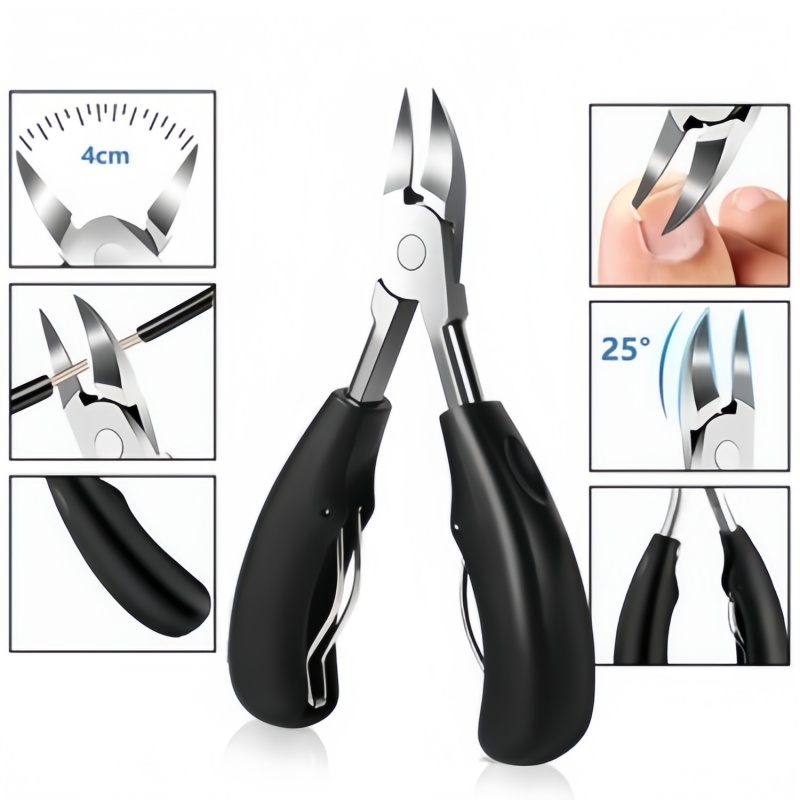 Nail Care Kit Mens - 1/12個入りプロフェッショナルネイルケアセット ステンレス製マニキュアペディキュアツール ネイルクリッパー キューティクルニッパー 男性女性用 ホームサロン用