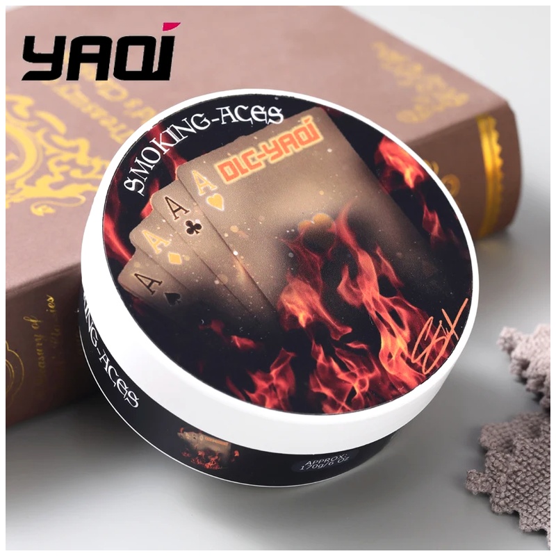 Men'S Grooming Cream - YAQI 170g シェービングソープ スモーキングエース アーティザン メンズグルーミングツール