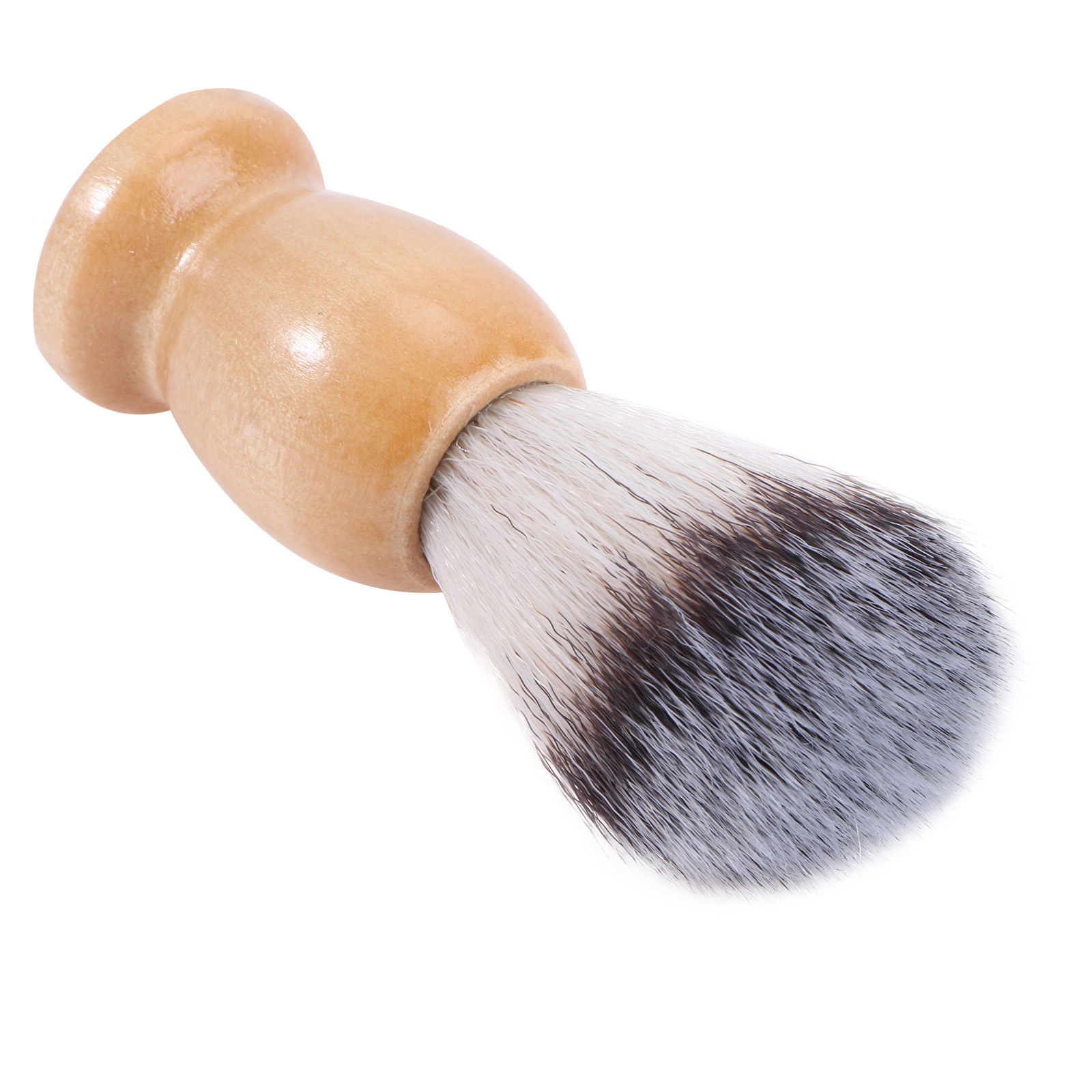 男性用、合成ナイロン製の毛を使用した、木製のハンドルが付いた - Men'S Grooming Hair のレビューと価格