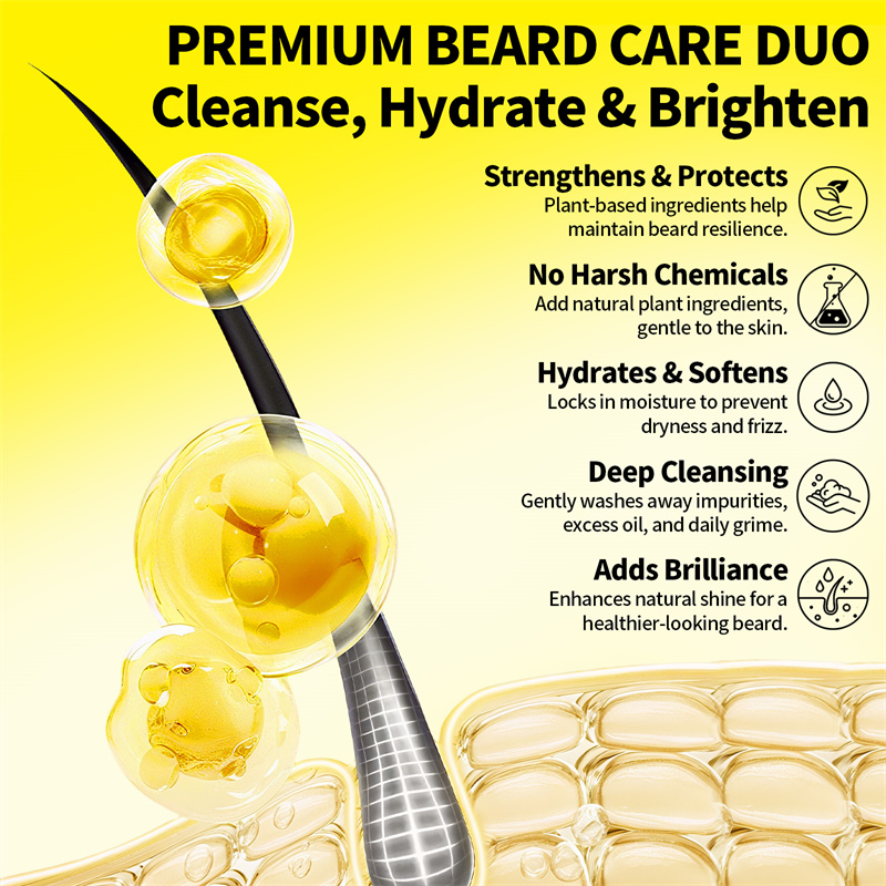 男性用ひげ油キット、ひげ保湿クリーム、ひげを柔らかく強くする - Men'S Grooming Cream のレビューと価格