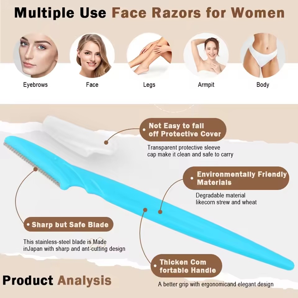 5/10/30/40個入り眉毛剃刀と顔剃刀、女性と男性用、保 - Men'S Grooming Hair のレビューと価格