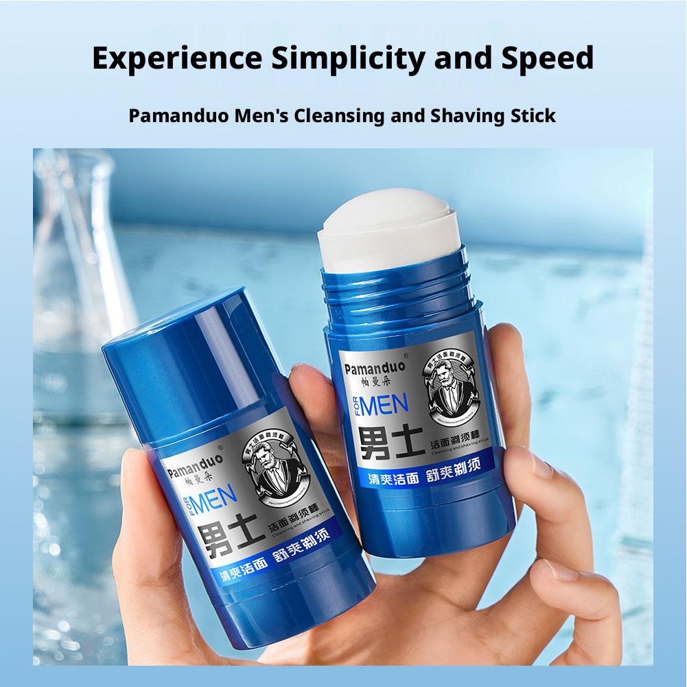 男性用シェービングスティック、洗顔用、固形シェービングクリー - Men'S Grooming Cream のレビューと価格