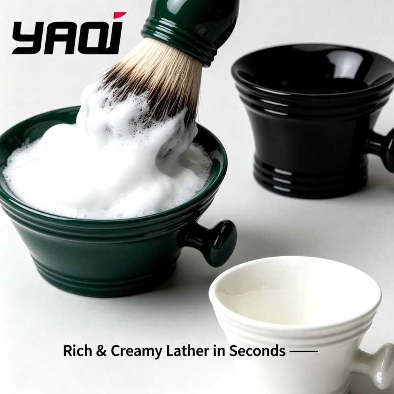 2026 YAQI ブラック、グリーン、ホワイトのABS製シ - Shaving Bowl Soap のレビューと価格