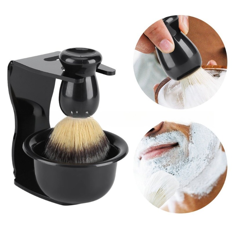 ひげ剃りセット 3点セット シェービングソープボウル シェル - Shaving Bowl Soap のレビューと価格