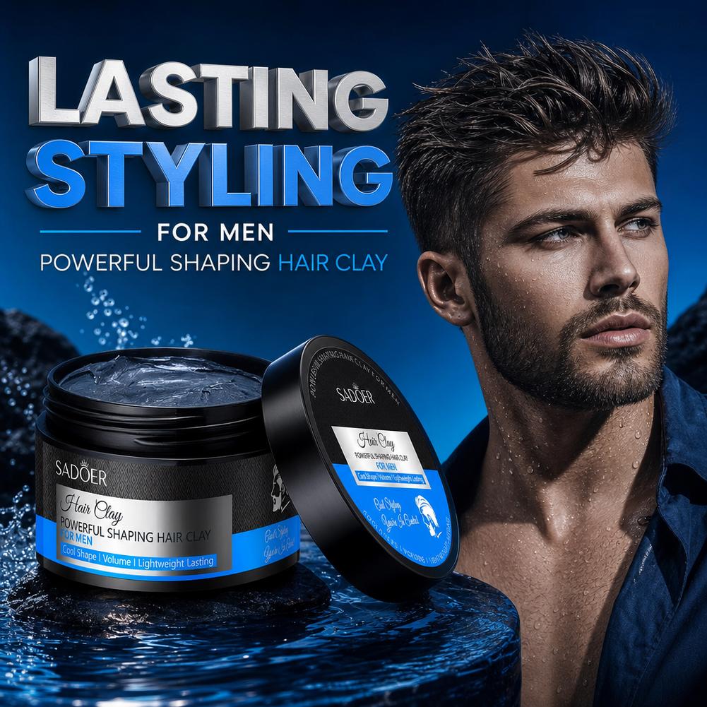 メンズヘアスタイリングクレイ 強力ホールド マット仕上げ ヘ - Men'S Grooming Cream のレビューと価格