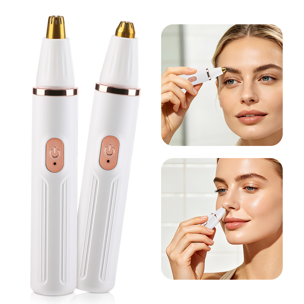 電動2-in-1眉毛＆鼻毛トリマー、男女兼用、痛くない充電式 - Men'S Grooming Hair のレビューと価格