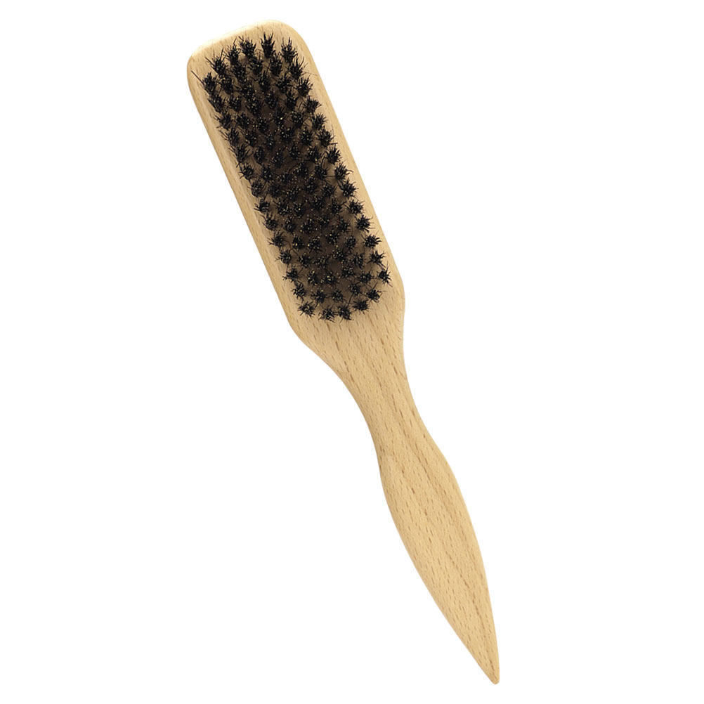 男性用、小型、柔らかい素材のひげブラシ。木製の口ひげ用、携帯 - Men'S Grooming Hair のレビューと価格