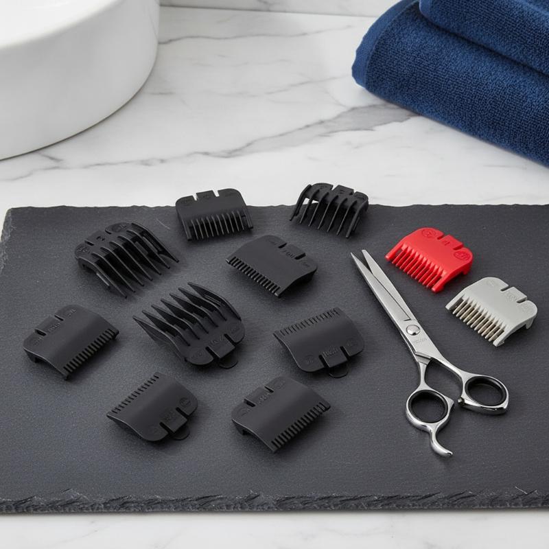ヘアクリッパー リミットコームセット トリマーガイドガード  - Men'S Grooming Hair のレビューと価格