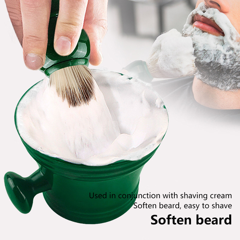 プラスチック製シェービングブラシボウル男性用ひげケア石鹸泡マ - Shaving Bowl Soap のレビューと価格