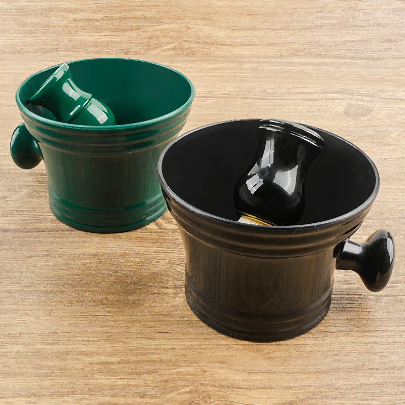 プラスチック製シェービングブラシボウル男性用ひげケア石鹸泡マ - Shaving Bowl Soap のレビューと価格