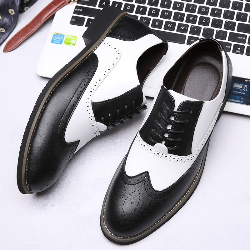 男性用の本革ドレスシューズ,新郎の結婚式用の高級イタリアンス - Men'S Grooming Oxford のレビューと価格